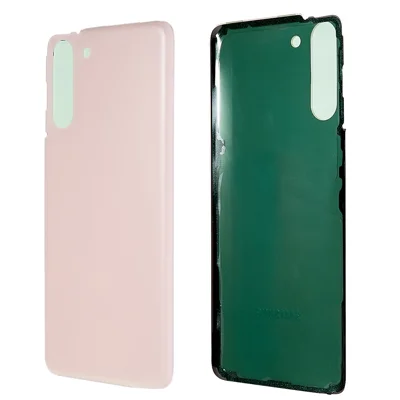 For Samsung Galaxy S21 5G G991 Battery Housing Cover with Adhesive Sticker Repair Parts (without Logo) - Pink