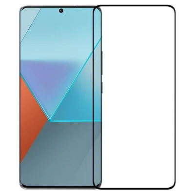 PINWUYO till Xiaomi Redmi Note 13 Pro+ Varmböjd Fullklemd Skärmskydd 3D Avrundad HD Ren Film