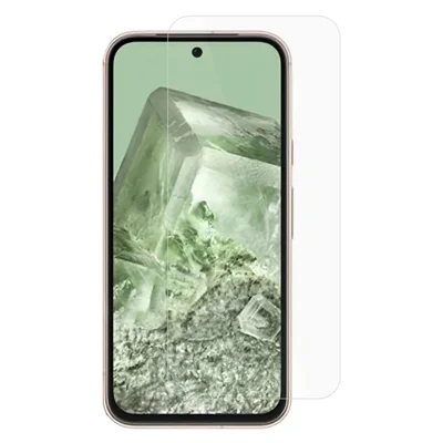 AMORUS Per Google Pixel 8a Pellicola Protettiva Schermo 2.5D Vetro in Alluminio-silicio Anti-rottura