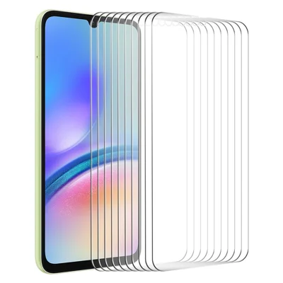 ENKAY HAT PRINCE 10Pcs Clear Screen Film for Samsung Galaxy A05s 4G High Aluminium-silicon Glass 0.26mm 9H 2.5D Screen Protector