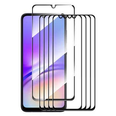 ENKAY HAT PRINCE 5Pcs for Samsung Galaxy A05 4G High Aluminium-silicon Glass Film 0.26mm 9H 2.5D Screen Protector
