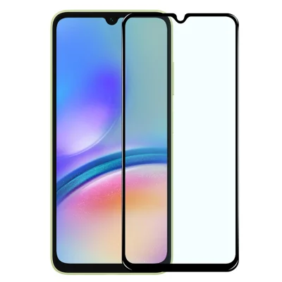 NORTHJO A+ For Samsung Galaxy A05s 4G / A05 4G Full Screen Protector 0.3mm Silk Printing Full Glue Film - Black