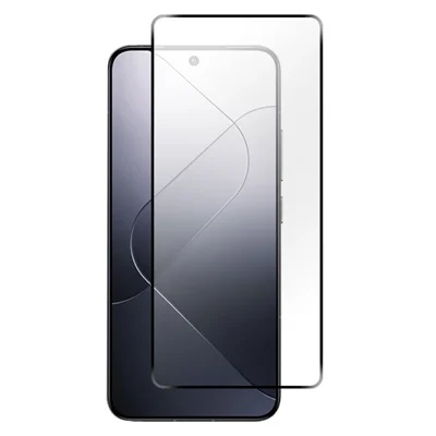 RURIHAI til Xiaomi 14 Skærmprotector Mod ridser Høj aluminium-siliciumglas 2.5D Klart filmskærm