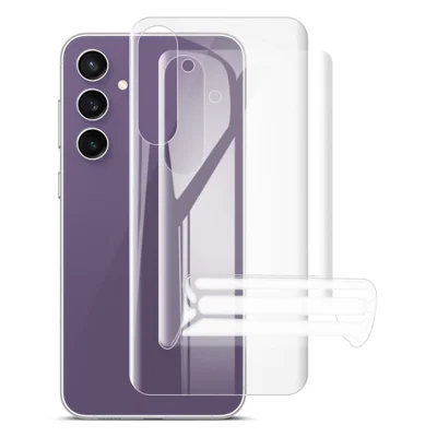 IMAK 2Pcs  /  Set Hydrogel Film III for Samsung Galaxy S23 FE Back Protector TPU Transparent Phone Back Film