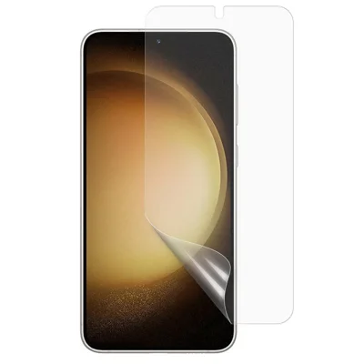 Telefon skærmprotector til Samsung Galaxy S24+ HD Clear blød PET film
