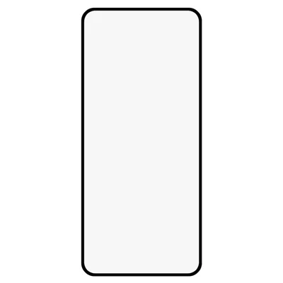 For Xiaomi Poco X6 Tempered Glass Electroplating Anti-Fingerprint Silk Printing Full Glue Screen Protector