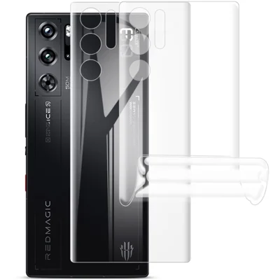 IMAK 2Pcs / Set Hydrogel Film III for ZTE nubia Red Magic 9 Pro 5G / 9 Pro+ 5G Back Protector Self-Healing TPU Back Film