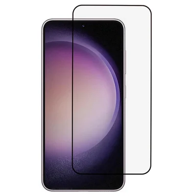 Szklana folia ochronna pełnopowierzchniowa z pełnym przyklejeniem do Samsung Galaxy S24 z funkcją odblokowywania przez skanowanie odcisku palca