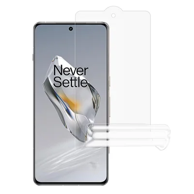 Protettore per schermo per OnePlus 12 5G trasparente in PET, pellicola idrogel a copertura totale