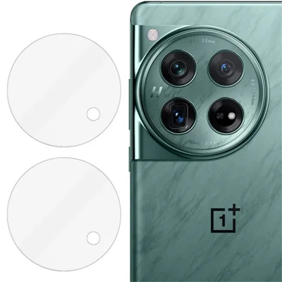 IMAK 2 st/pack för OnePlus 12 5G Kamerahöjdschutz Klar Helskärmsskydd Bakre Linsfilm