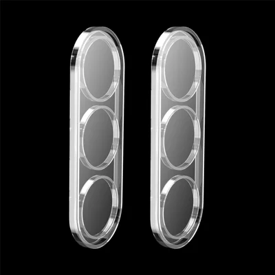 ENKAY HAT PRINCE 2Pcs For Samsung Galaxy A55 5G Lens Film Ultra Clear Camera Lens Protector - Transparent