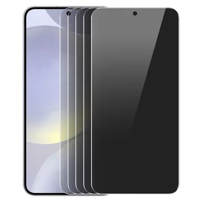 ENKAY HAT PRINCE 5Pcs For Samsung Galaxy S23 Anti-Peep Screen Protector Full Glue Complete Covering