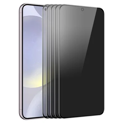 ENKAY HAT PRINCE 5Pcs For Samsung Galaxy S23 Privacy Screen Protector Silk Printing Anti-Peep Film