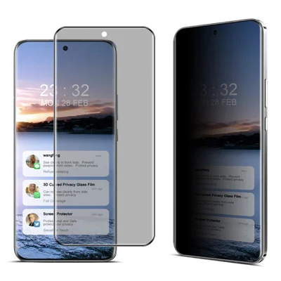 IMAK For Honor Magic6 5G Anti-Spy Privacy Screen Protector 3D Curved Tempered Glass Film