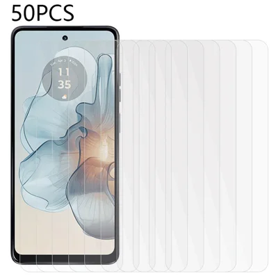 50PCS For Motorola Moto G24 Power 0.3mm Tempered Glass Film 2.5D Screen Protector
