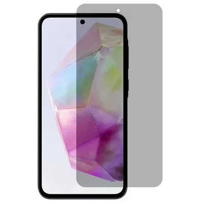 For Samsung Galaxy A35 5G Anti-Spy Full Screen Protector Tempered Glass Full Glue Film