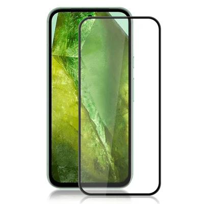 MOCOLO For Google Pixel 8a Screen Protector Silk Printing Full Glue Film 9H Hardness - Black