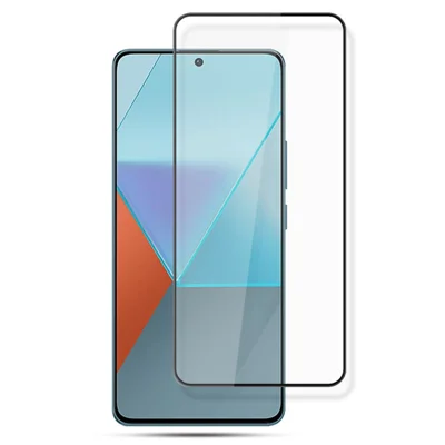 MOCOLO For Xiaomi Redmi Note 13 Pro 4G / Poco M6 Pro 4G Screen Protector Full Glue Clear Film - Black
