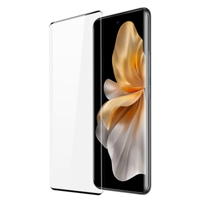 DUX DUCIS For vivo S18 5G / S18 Pro 5G / V30 5G / V30 Pro 5G Full Screen Protector 3D Curved Screen Medium Alumina Glass Hot Bending Full Glue Film