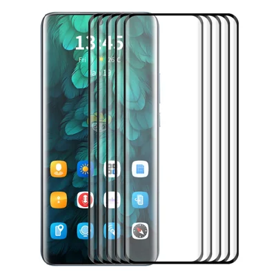 ENKAY HAT PRINCE 5PCS For OnePlus Ace 2 5G / Ace 2 Pro 5G / 11R 5G Screen Protector 3D Curved Film Support Fingerprint Unlock