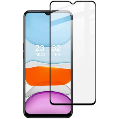 IMAK Pro+ Series For Oppo A59 5G Clear Tempered Glass Film 9H Full Cover Scratch-Proof Screen Protector