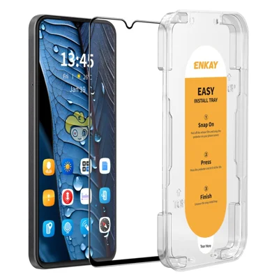 ENKAY HAT PRINCE For Xiaomi Poco M5 4G Screen Protector High Touch Reaction High Aluminium-silicon Glass Film