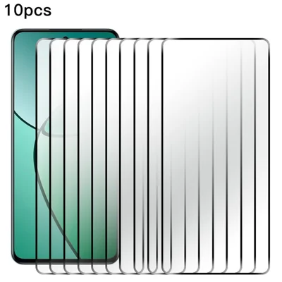 RURIHAI 10Pcs For Realme 12 4G / 12+ 5G High Aluminum-Silicon Glass Film 0.26mm Secondary Hardening Screen Protector