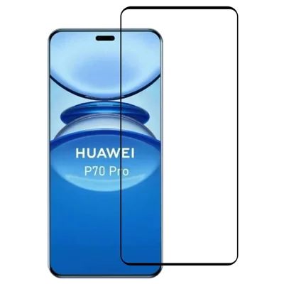 For Huawei Pura 70 Pro / Pura 70 Pro+ / Pura 70 Ultra Curved Side Glue Screen Protector Silk Printing High Aluminum-silicon Glass Film