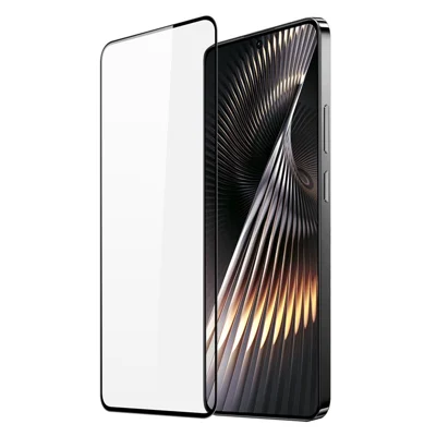 DUX DUCIS For Xiaomi Redmi Turbo 3 5G / Poco F6 5G Full Screen Protector 2.5D Flat Screen Medium Alumina Glass HD Clear Film