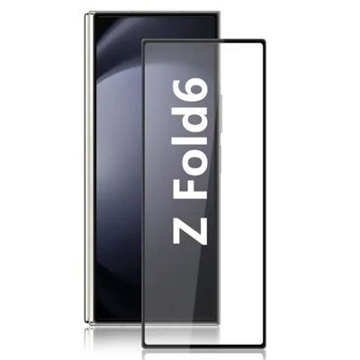 MOCOLO For Samsung Galaxy Z Fold6 5G Full Screen Protector Silk Printing Full Glue HD Clear Film - Black