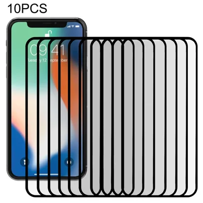 10 ST för iPhone X / XS / 11 Pro Skärmskydd Klart PET Heltäckande Skärmfilm