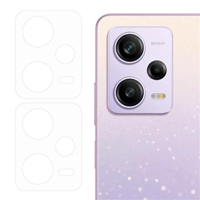 ENKAY HAT PRINCE 2Pcs for Xiaomi Redmi Note 12 Pro 5G Camera Lens Protector High Aluminium-Silicon Glass Lens Film