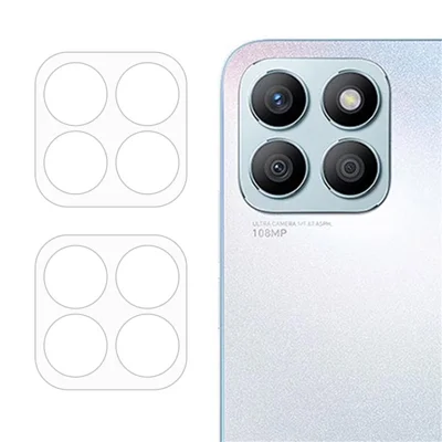 ENKAY HAT PRINCE 2Pcs for Honor X8b 4G Camera Lens Protector High Aluminum-Silicon Glass Clear Lens Film