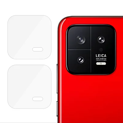 ENKAY HAT PRINCE 2 st Kameralinssfilm för Xiaomi 13 Heltäckande Ultra Ren Bakre Linsbeskydd