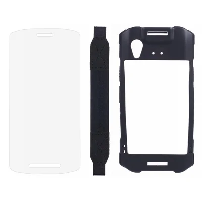 For Zebra TC21 / TC26 Barcode Scanner Tempered Film + Hand Strap + Protective Case