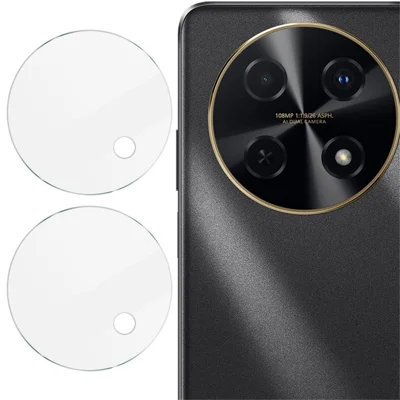 IMAK 2Pcs  /  Set for Huawei Nova 12i 4G / Huawei Enjoy 70 Pro Rear Lens Protector Clear Tempered Glass Camera Lens Film