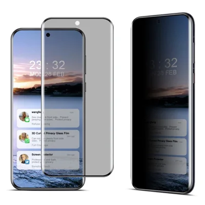 IMAK For Huawei Pura 70 Pro / Pura 70 Pro+ Privacy Screen Protector 3D Curved Shatterproof Tempered Glass Film