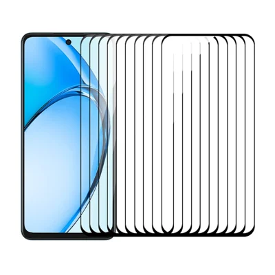 RURIHAI 10Pcs For Oppo A60 4G Screen Protector Shatterproof High Aluminum-Silicon Glass Film Bubble Free