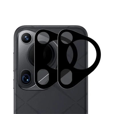 RURIHAI 2Pcs For Huawei Pura 70 Ultra Camera Lens Protector Silk Screen Black Ultra Clear Lens Film