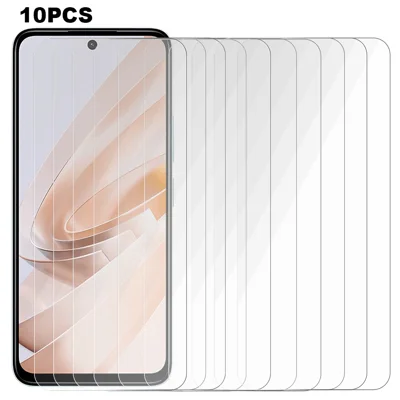10PCS For Xiaomi Redmi Note 13R 5G Screen Protector 2.5D 0.3mm HD Clear Tempered Glass Film