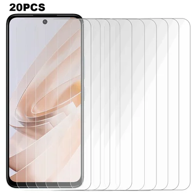 20PCS For Xiaomi Redmi Note 13R 5G Screen Protector Anti-Scratch Tempered Glass 0.3mm Phone Screen Film