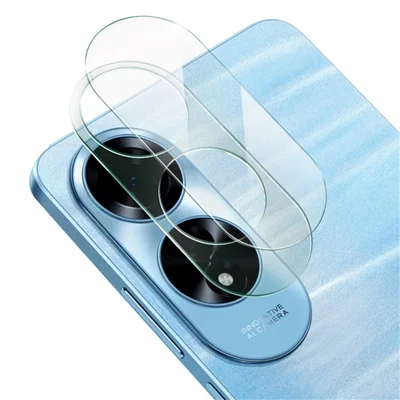 IMAK For Oppo A60 4G Tempered Glass Camera Lens Protector + Acrylic Lens Cap