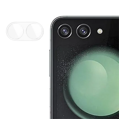 For Samsung Galaxy Z Flip6 5G Camera Lens Protector Clear Tempered Glass Lens Film - Transparent
