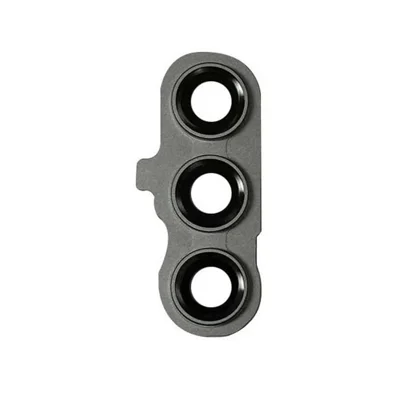 For Samsung Galaxy S23 FE S711 OEM Back Camera Lens Ring Cover with Glass Lens (without Logo) - Grey