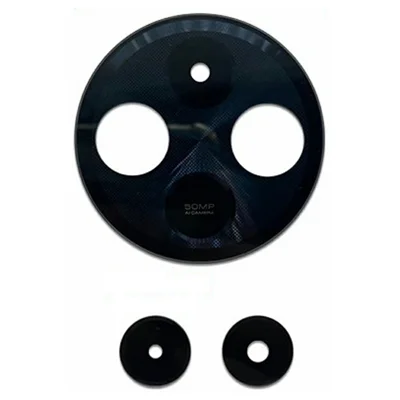 For Xiaomi Redmi 14C 4G / 5G OEM Phone Rear Camera Rim Lens Cover (Without Logo) - Black