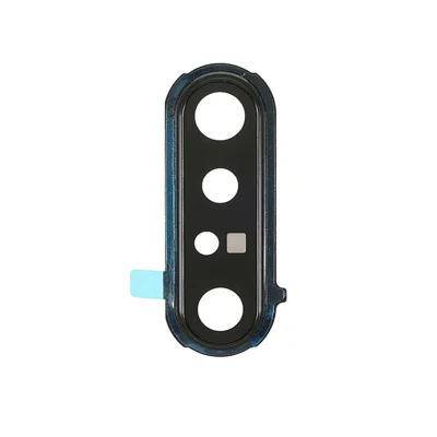 OEM Rear Camera Lens Ring Cover Part with Glass Lens for Sony Xperia 1 II - Black