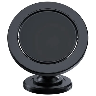 D58 Adhesive Bottom Alloy Car Mount Phone Bracket Magnetic Phone Holder