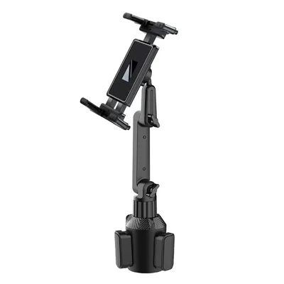 CUP-B18 Universal Car Cup Holder Mount Long Arm Bracket for Phone Tablet 4 - 12.9 Inch