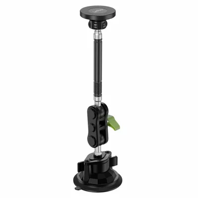 LANPARTE RBA-M01L Universal Magnetic Car Phone Holder Strong Suction Cup Mount with Adjustable Arm