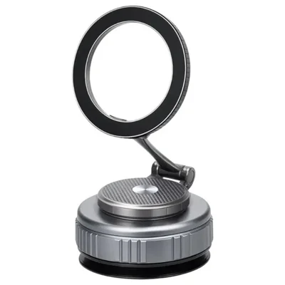 G711 Car Magnetic Phone Mount 360 Degree Rotation Vacuum Suction Cellphone Holder Stand - Tarnish